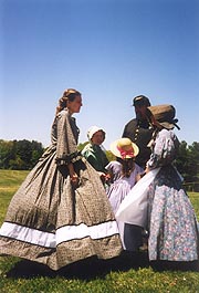 [photo, Civil War re-enactors, Carroll County Farm Museum, Westminster, Maryland]