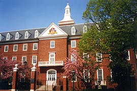 [photo, James Senate Office Building, 11 Bladen St., Annapolis, Maryland]