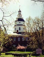 [photo, State House (from Maryland Ave.), Annapolis, Maryland]