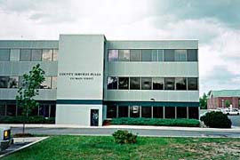 [photo, Calvert Services Plaza, 150 Main St., Prince Frederick, Maryland]