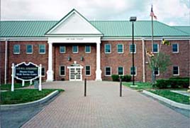 [photo, Calvert County District Court/Multi-Service Center, 200 Duke St., Prince Frederick, Maryland]