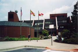 [photo, George Howard Building, 3430 Courthouse Drive, Ellicott City, Maryland]