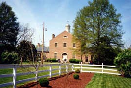 [photo, Restored Charles County Courthouse, Port Tobacco, Maryland]